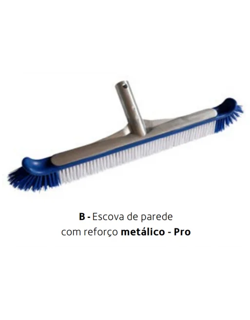 ESCOVA DE PAREDE PARA PISCINA