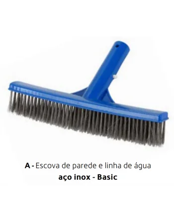 ESCOVA DE PAREDE E LINHA DE...