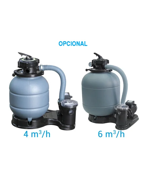 PISCINA FIDJI OVAL KIT500ECO