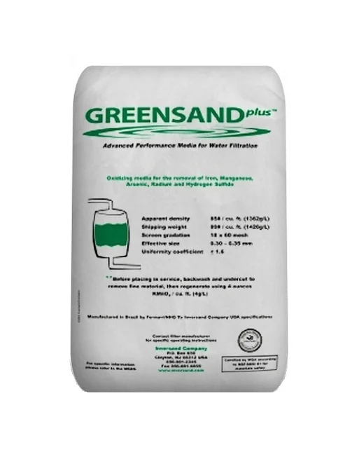 MÉDIA FILTRANTE FILTER GREEN SAND * €/Sacos 14.2 Litros