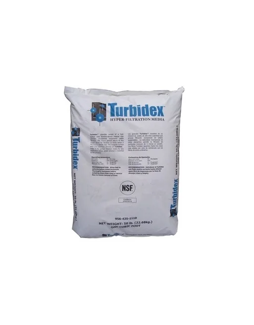 MÉDIA FILTRANTE FILTER TURBIDEX * €/Sacos 28.3 Litros