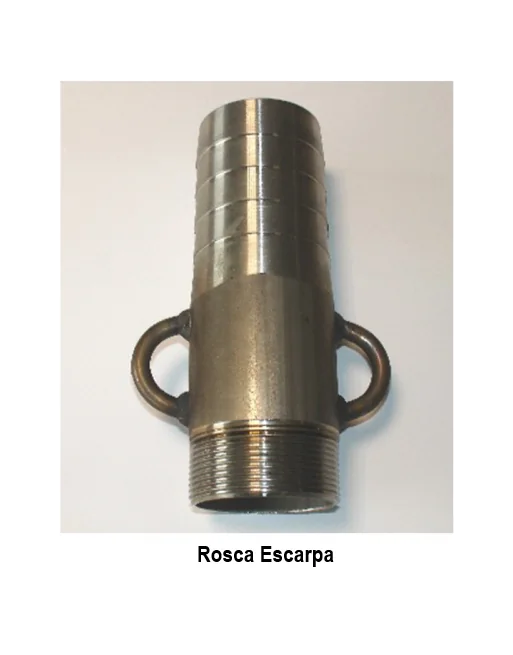 CANHÕES EM INOX - ROSCA / ESCARPA