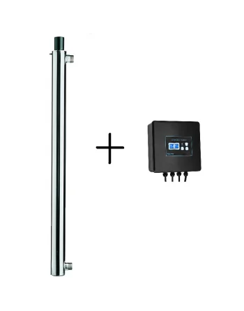 UV 412 LCD 1" 2700 L/h INOX...
