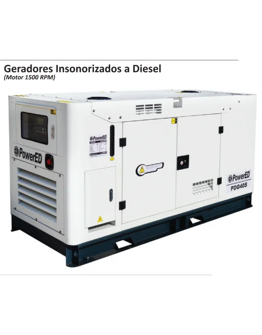 GERADORES PDG INSONORIZADOS A DIESEL