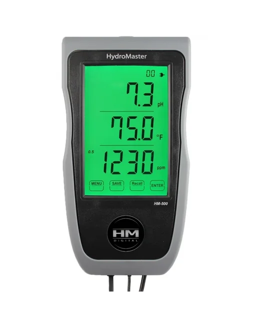 MONITOR MH-500 DE VERIFICAÇÃO pH/EC/TDS/TEMP.