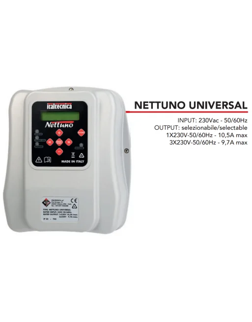 VARIADOR DE VELOCIDADE NETTUNO UNIVERSAL