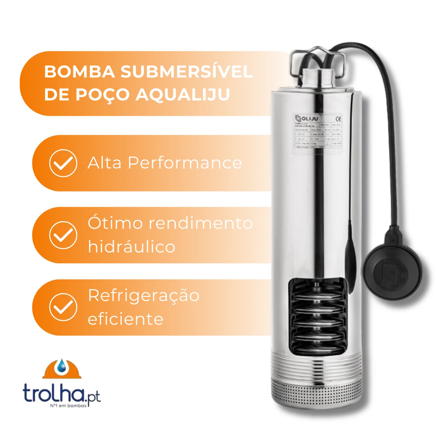 BOMBA SUB. POÇO AQUALIJU