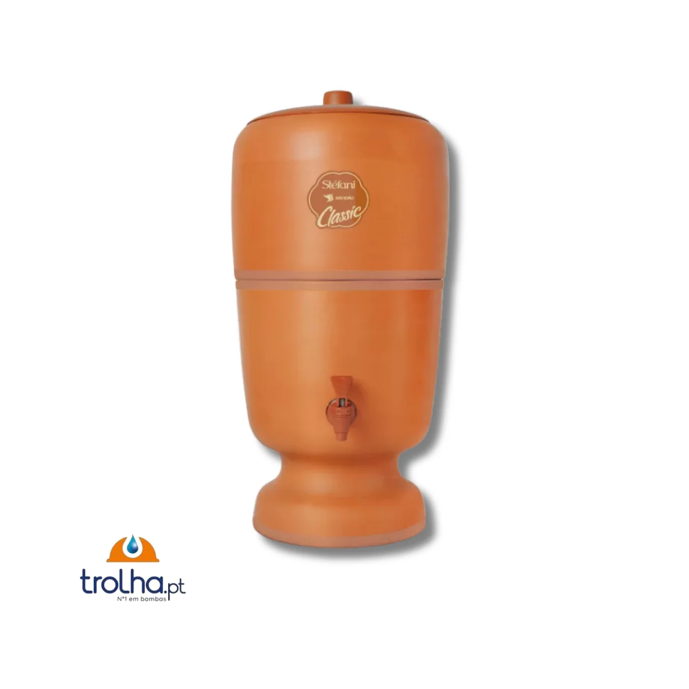 FILTRO DE ÁGUA CERÂMICA SÃO JOÃO CLASSIC 8L