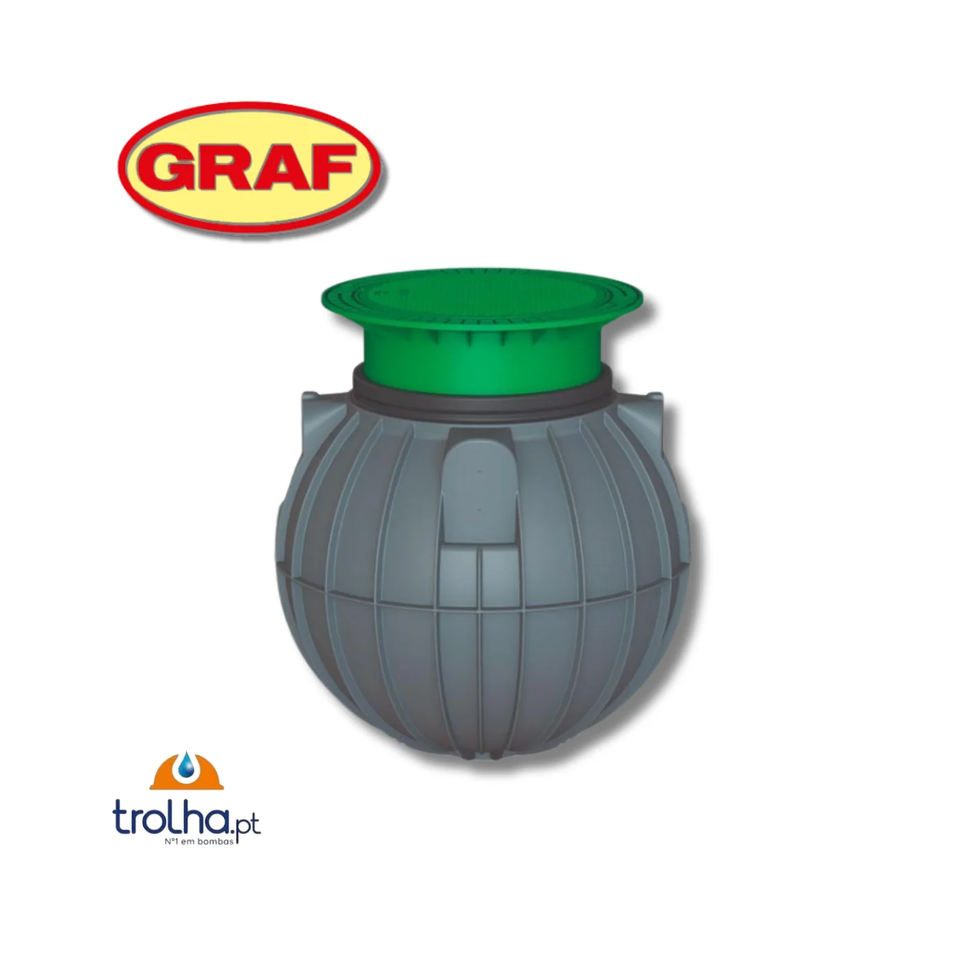 DEPÓSITO ESTANQUE SAPHIR 600L P/ ENTERRAR