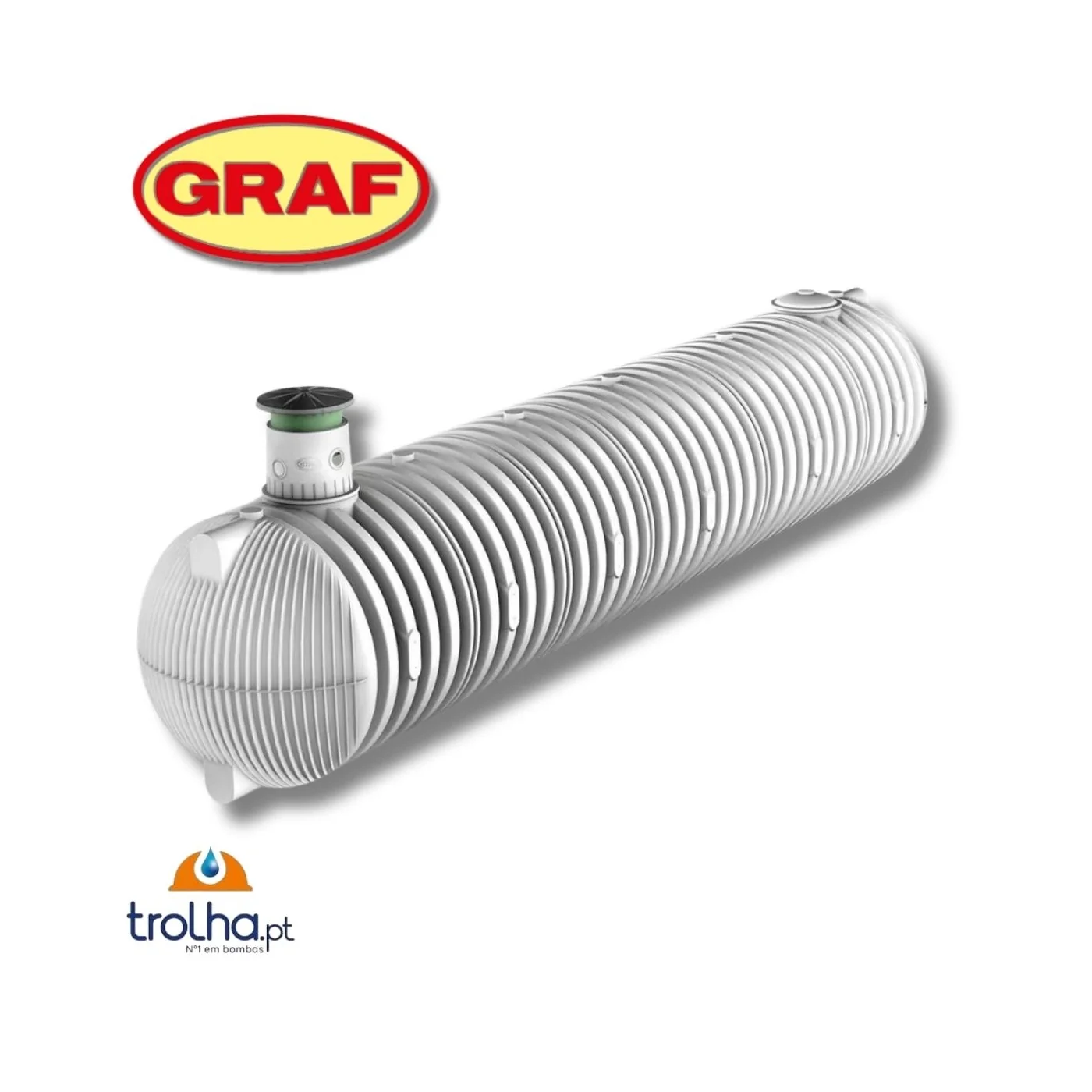DEPÓSITO SUBTERRÂNEO CARAT XXL P/ ÁGUA POTÁVEL GRAF