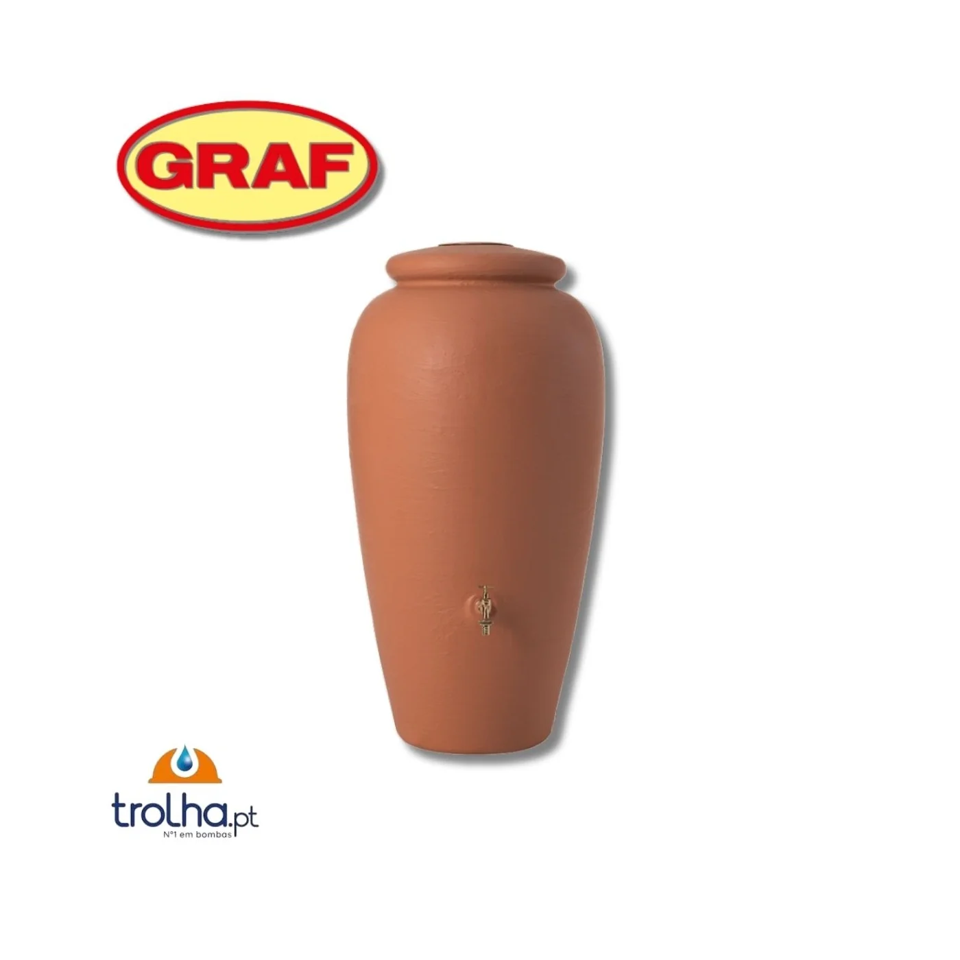 DEPÓSITO DECORATIVO ÂNFORA GRAF