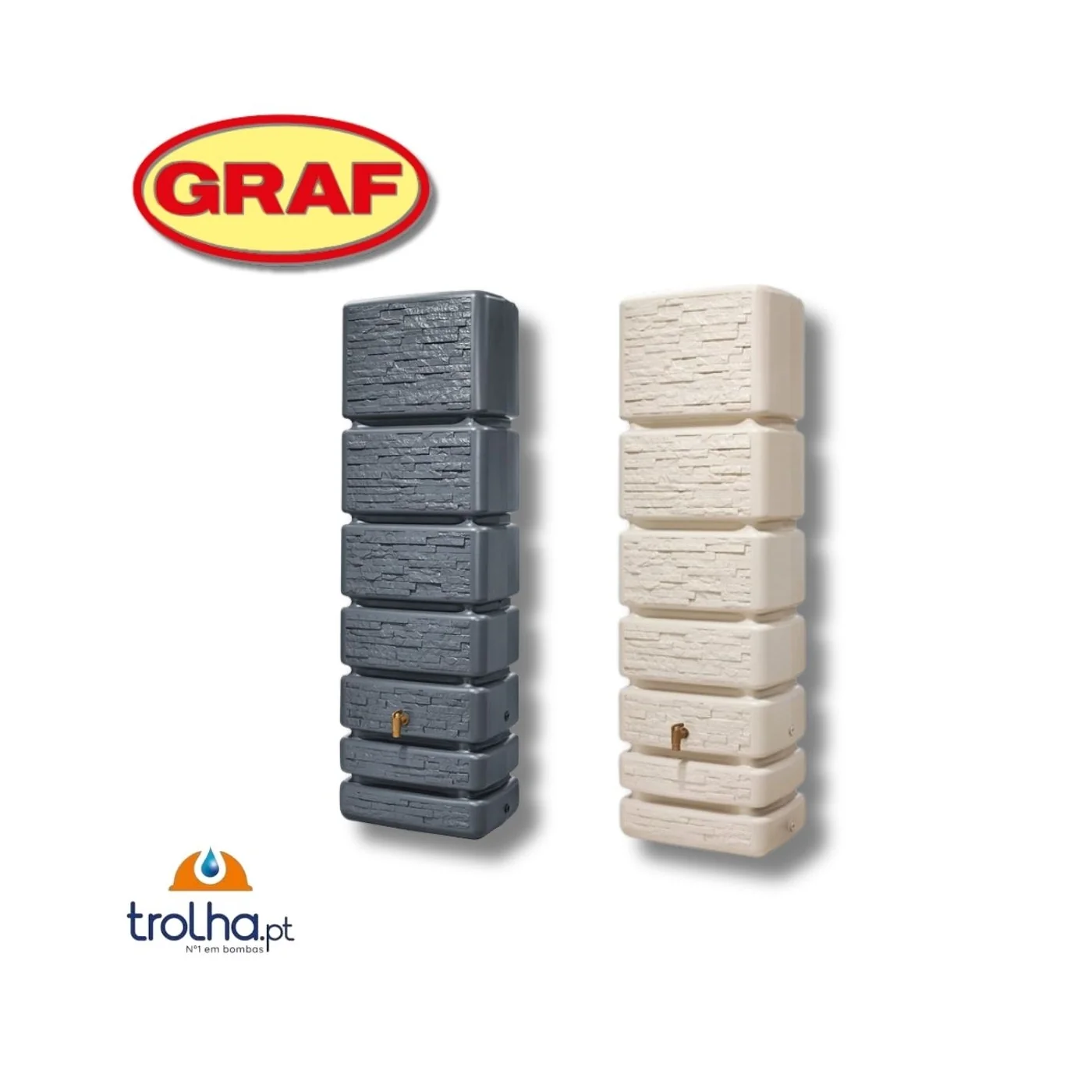 DEPÓSITO DECORATIVO SLIM STONE DECOR GRAF
