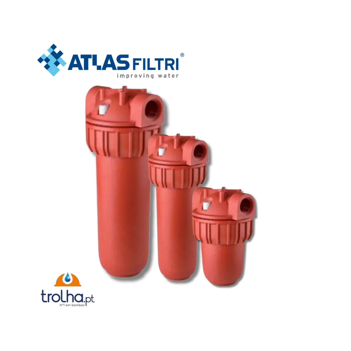 FILTRO DE ÁGUA HOT 3P SX * ÁGUA QUENTE