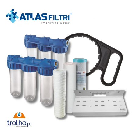 KIT COMPLETO FILTRAÇÃO...