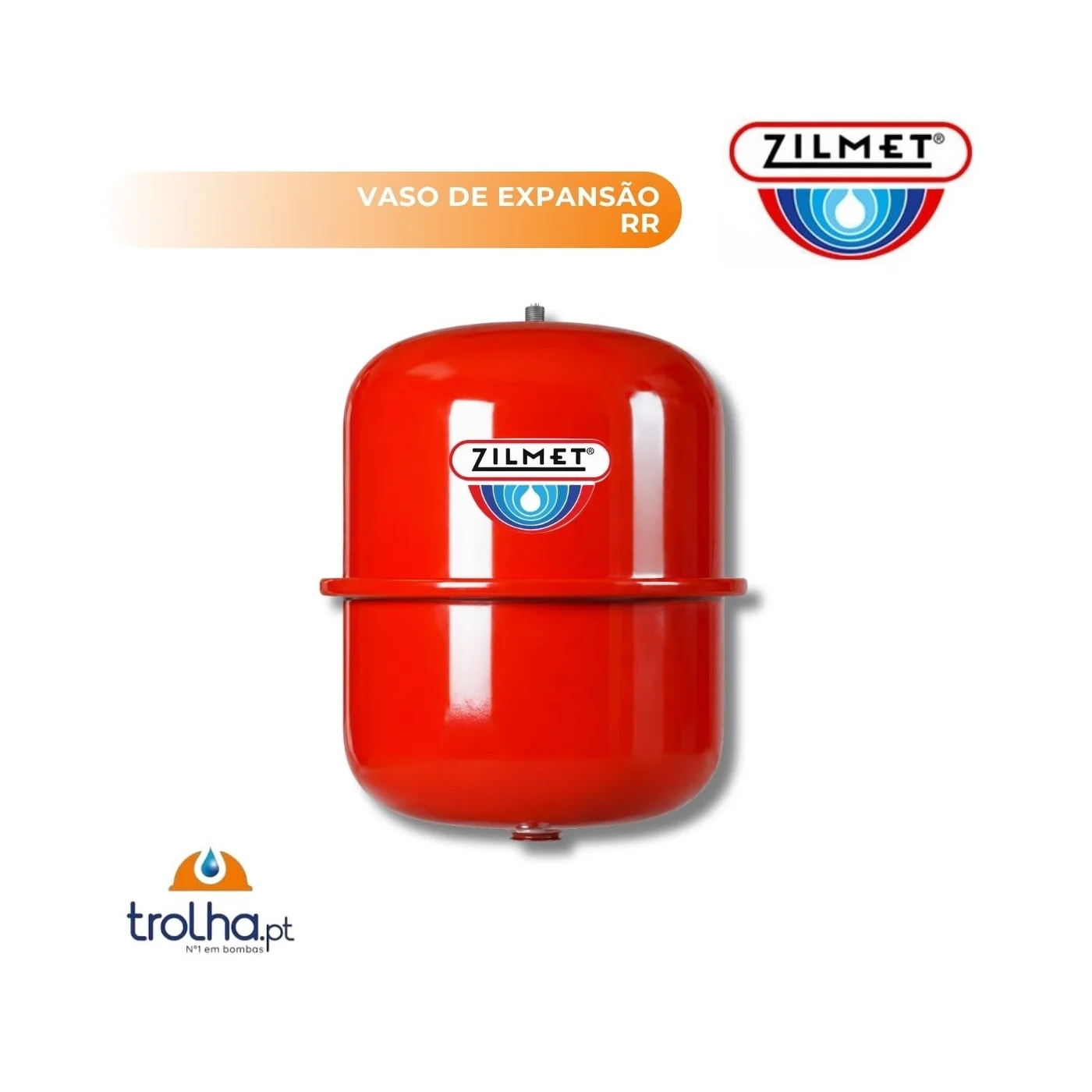 VASO DE EXPANSÃO CAL-PRO P/ AQUECIMENTO CENTRAL ZILMET