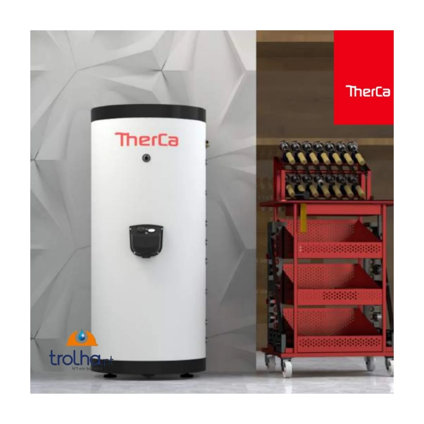 TERMOACUMULADOR AQS AISI 444 VERTICAL PAREDE