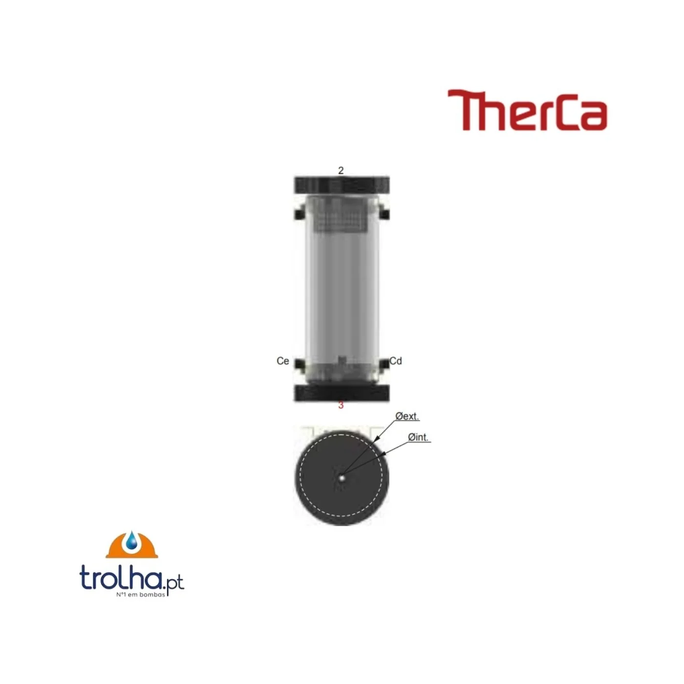 SEPARADOR HIDRÁULICO AÇO INOX 444