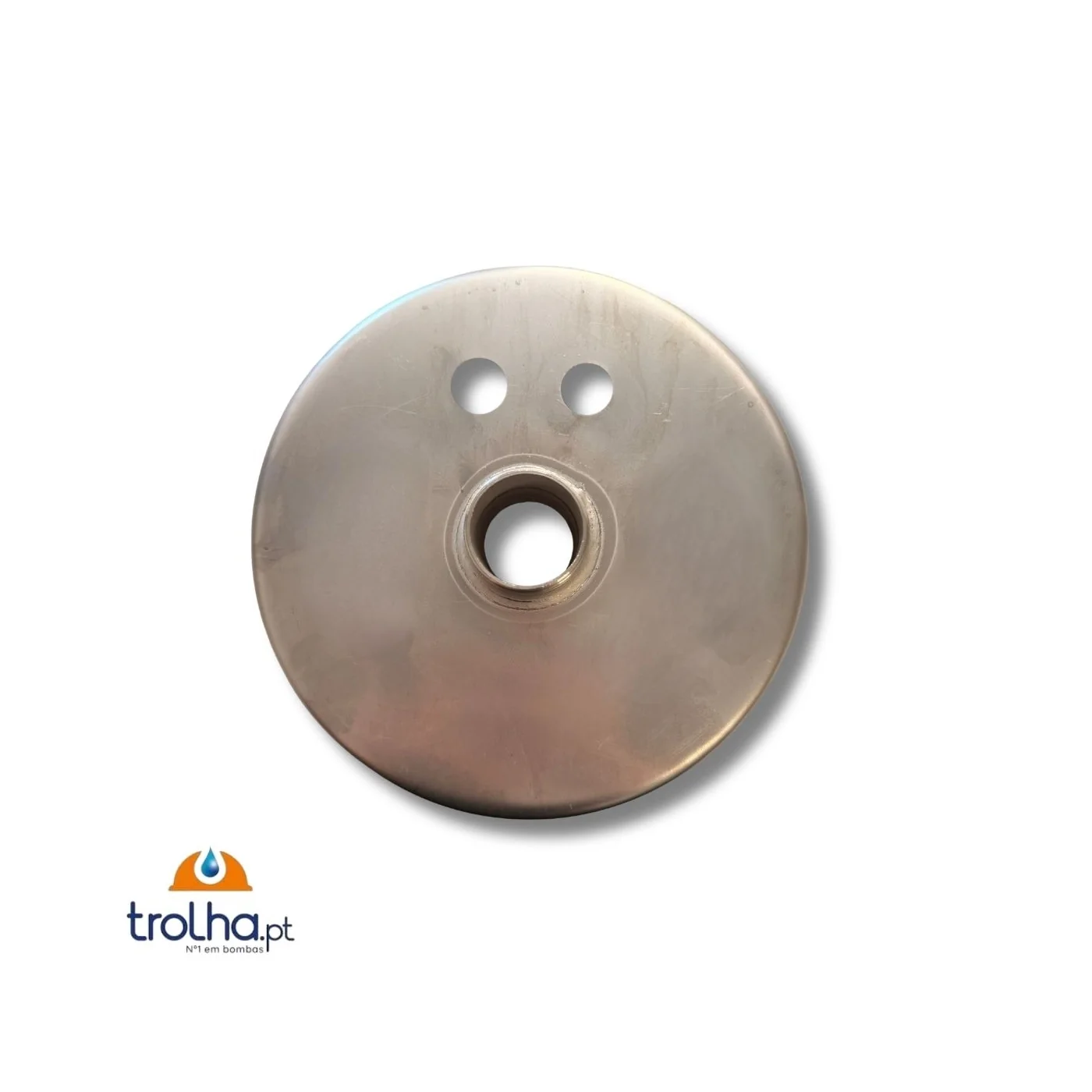 TAMPA DE FURO MACHO INOX