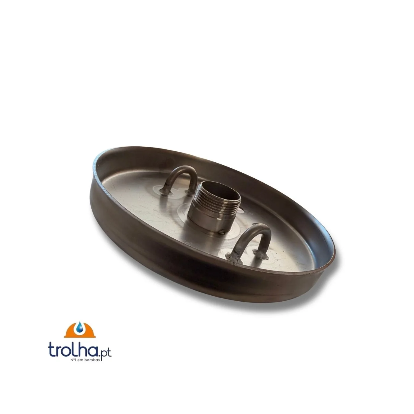 TAMPA DE FURO MACHO INOX