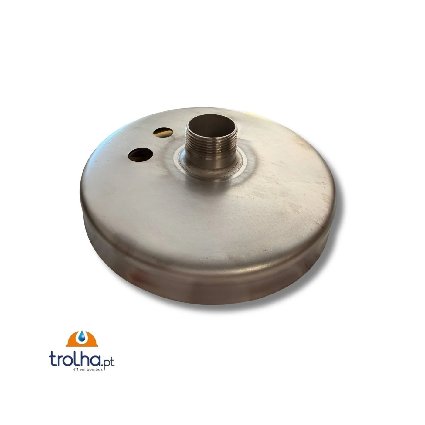 TAMPA DE FURO MACHO INOX