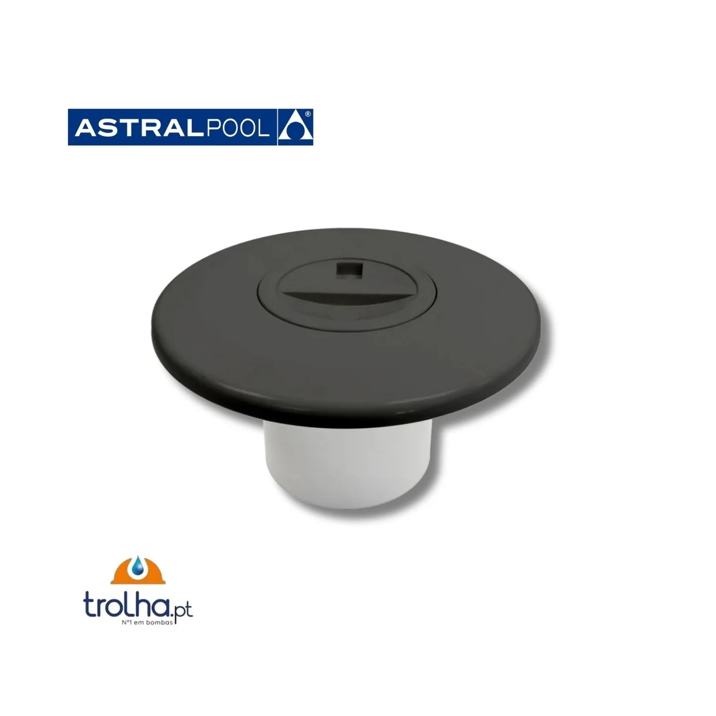 BOCA DE ASPIRAÇÃO ABS P/ PISCINAS DE BETÃO AST