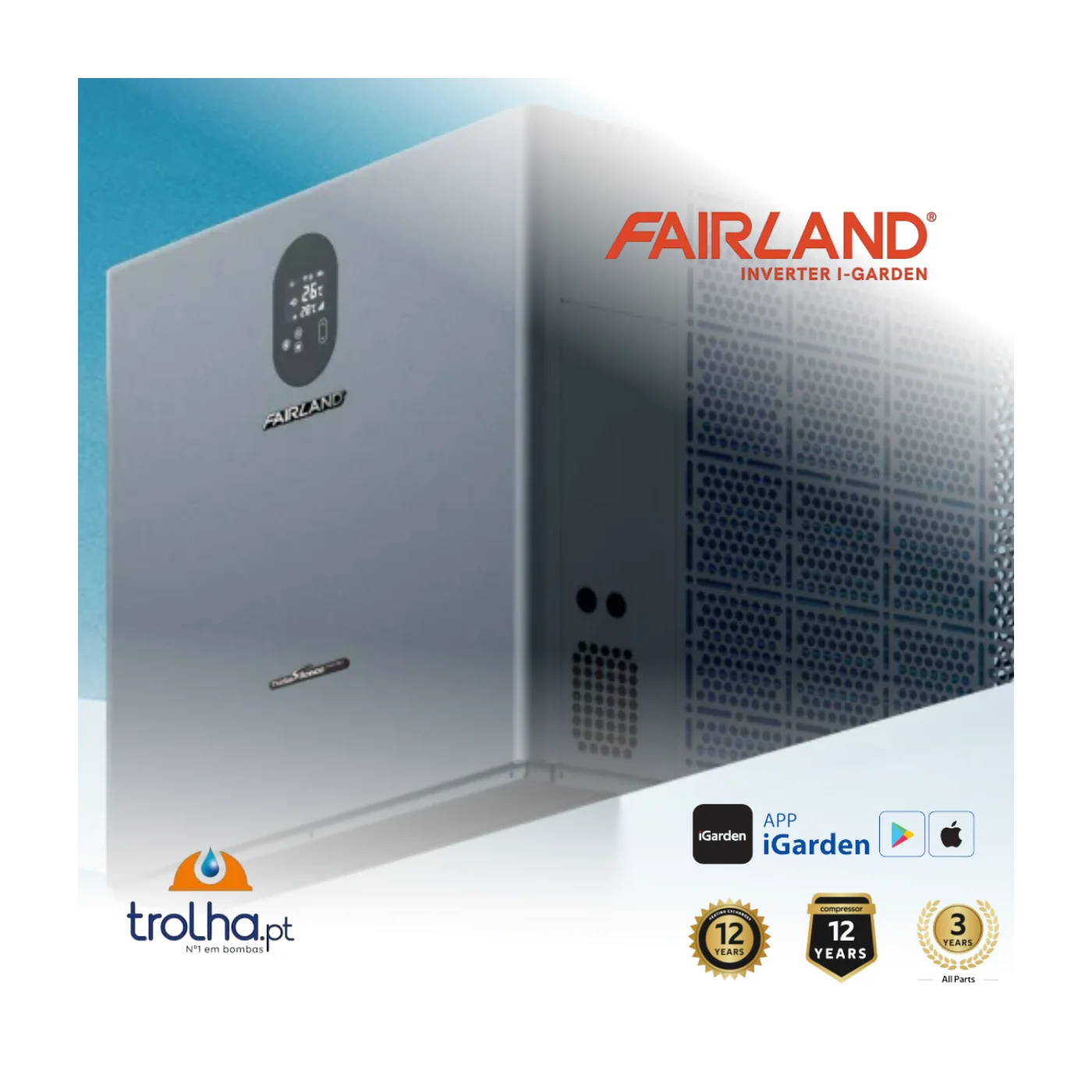 BOMBA DE CALOR X17 VERTICAL FAIRLAND