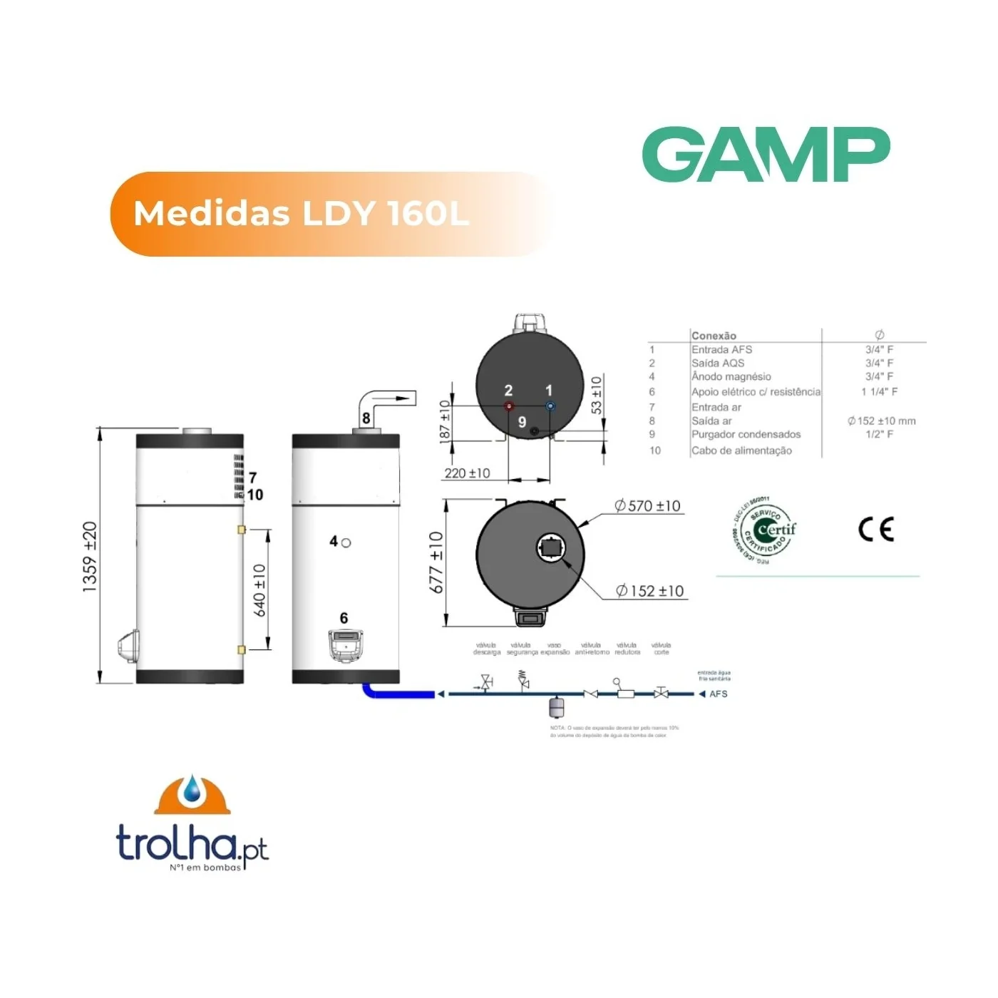 BOMBA DE CALOR ESSENTIAL LODY AQS AISI 316