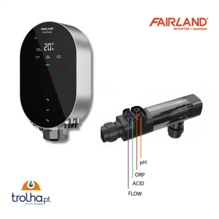 ELETRÓLISE DE SAL INVERTER AQUARK ECOPURE + DOSEADORA DE PH + REDOX + ORP