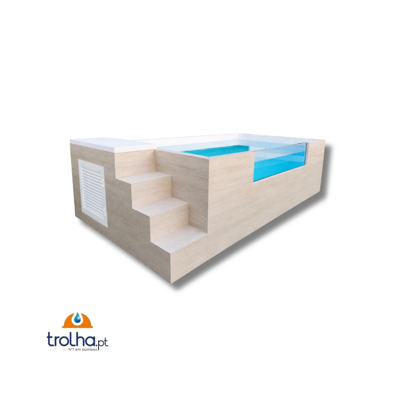 PISCINA ELEVADA COMPACTA 230 (300X200X95CM)