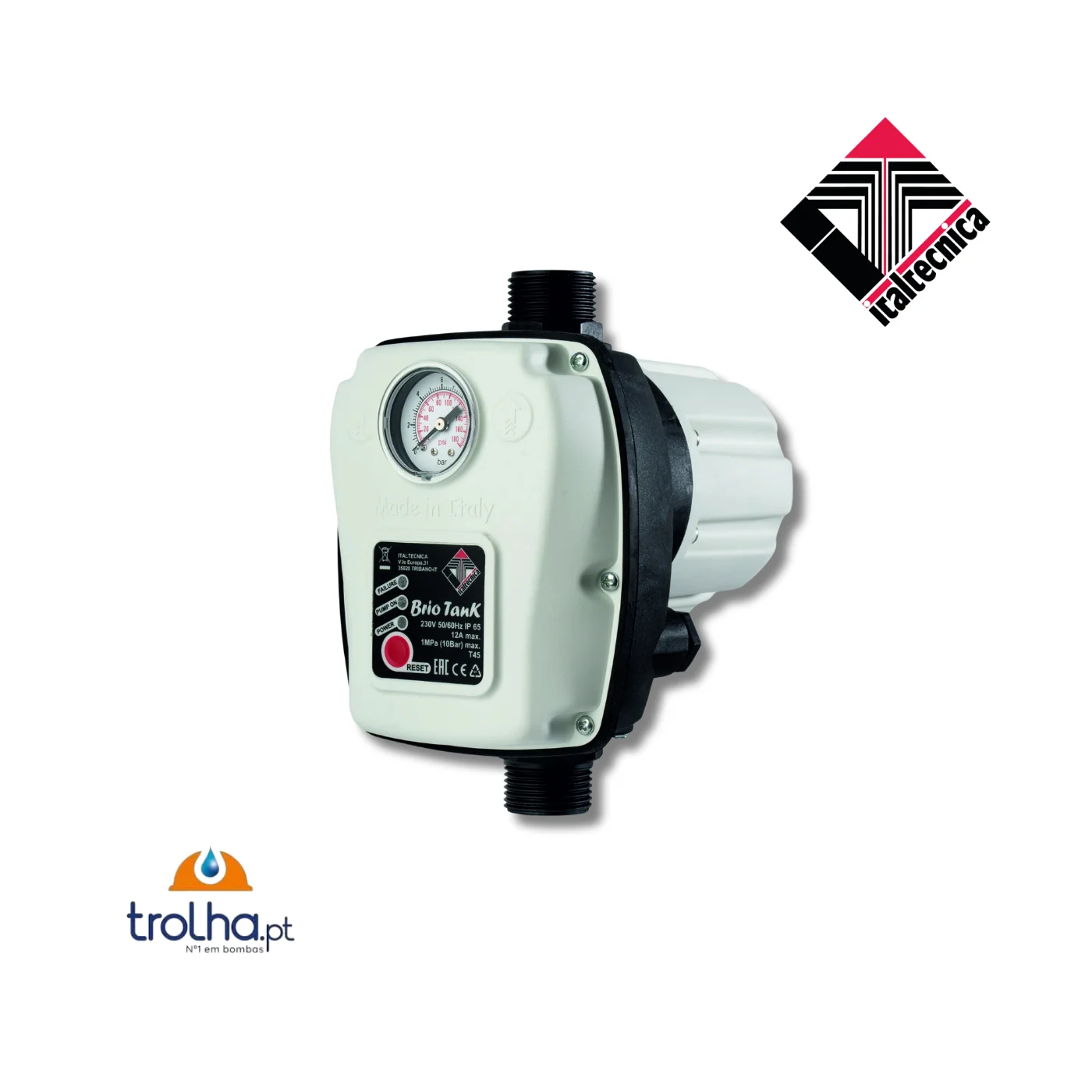 PRESSOSTATO AUTOMÁTICO BRIO TANK ITALTÉCNICA