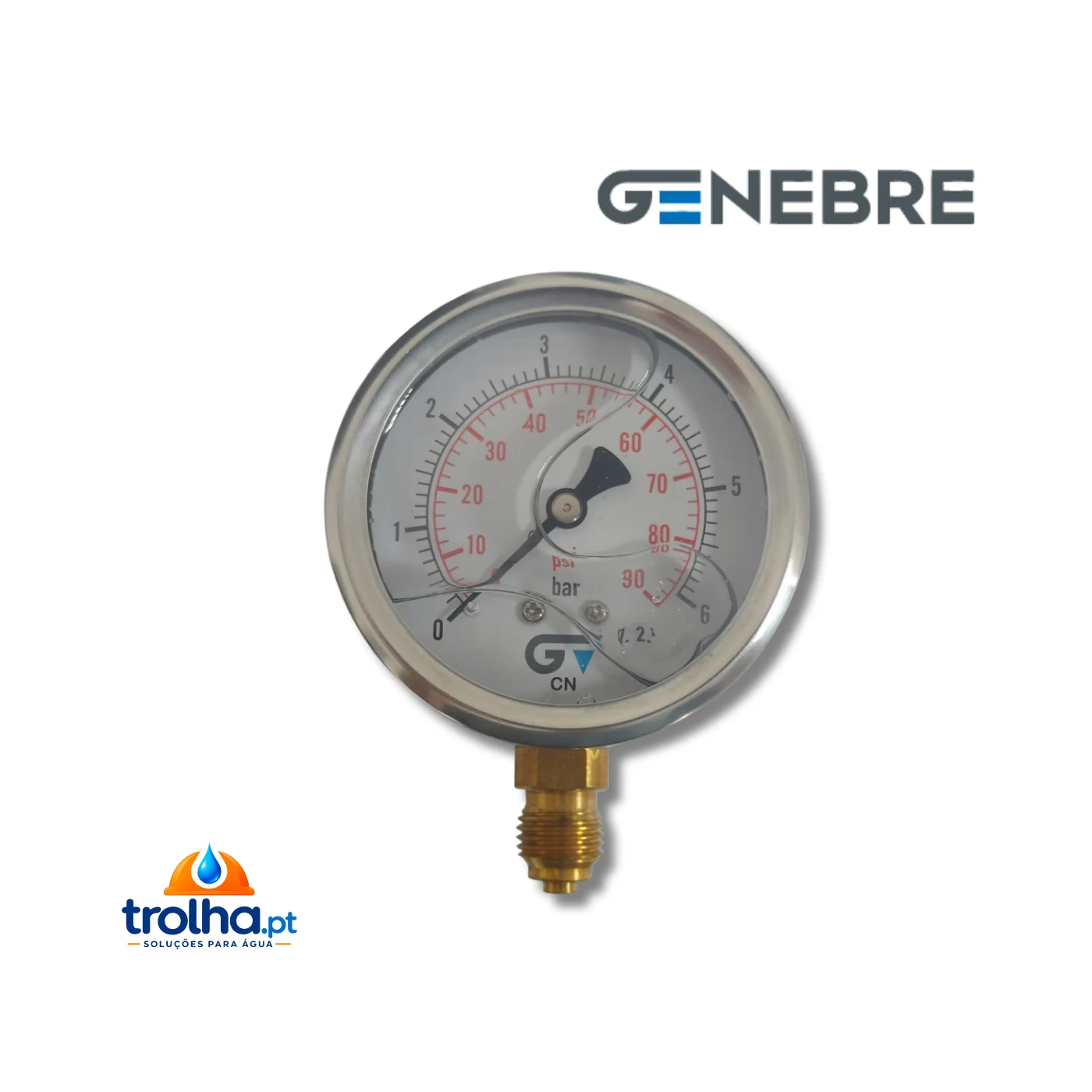 MANÓMETROS Ø 63 MM 1/4" C/ GLICERINA GENEBRE
