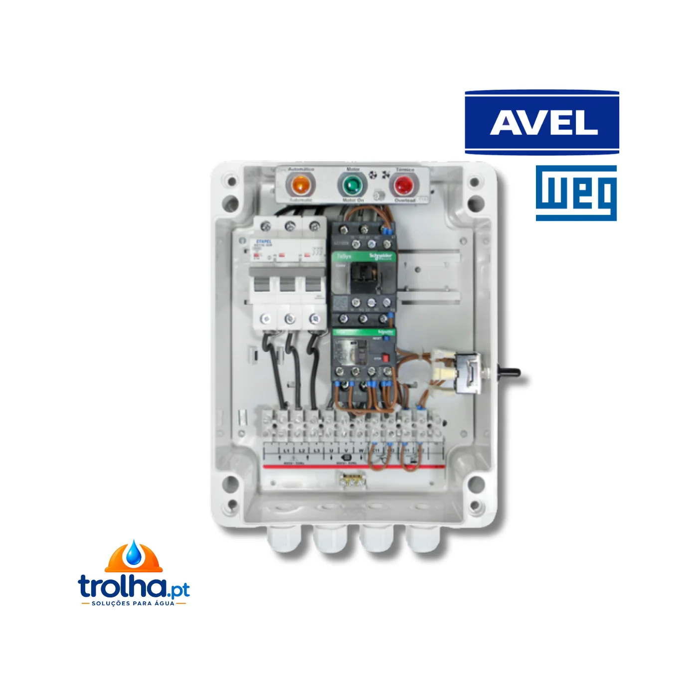 QUADRO DISCONTACTOR