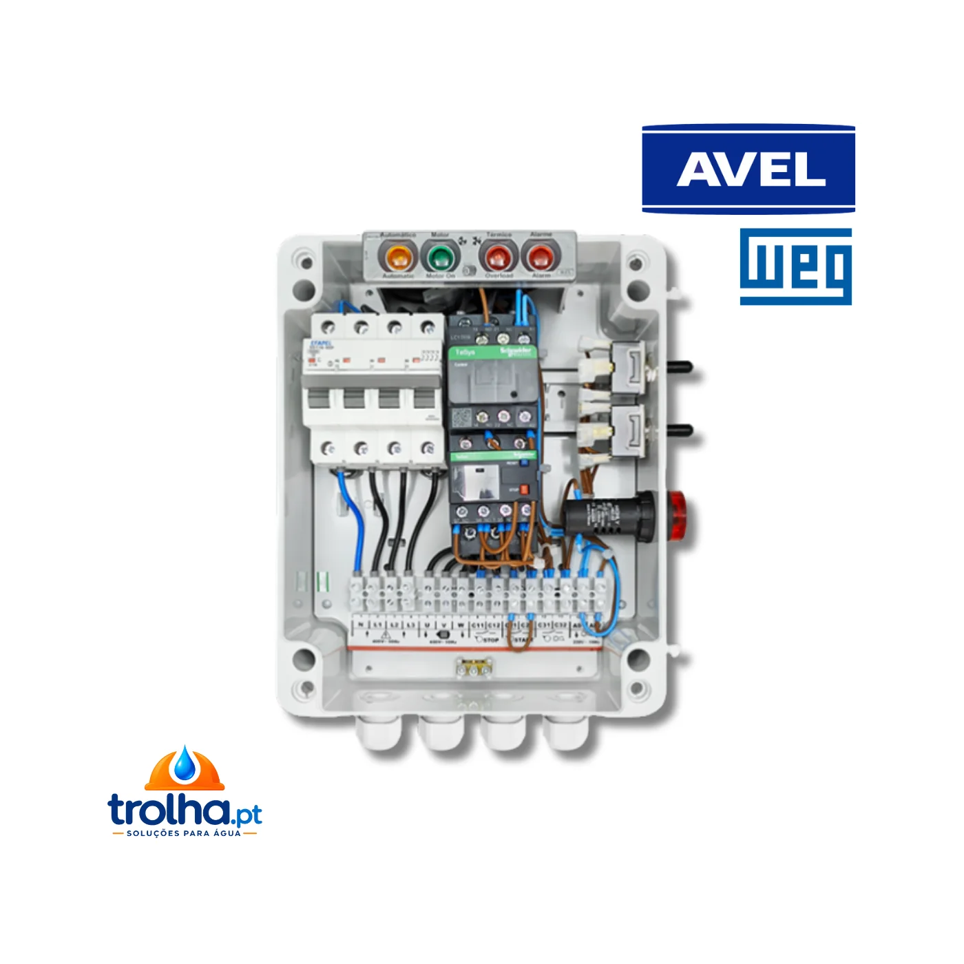 QUADRO DISCONTACTOR COM ALARME