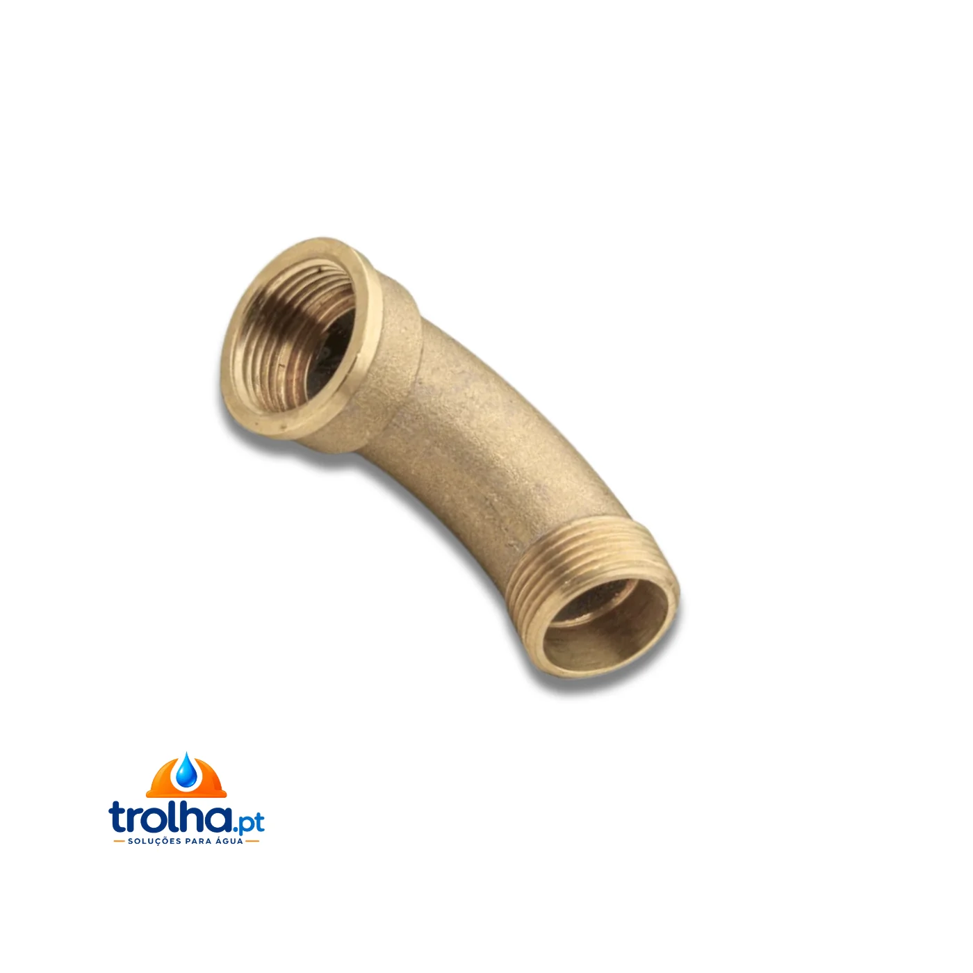 CURVA F/M 90º LATÃO
