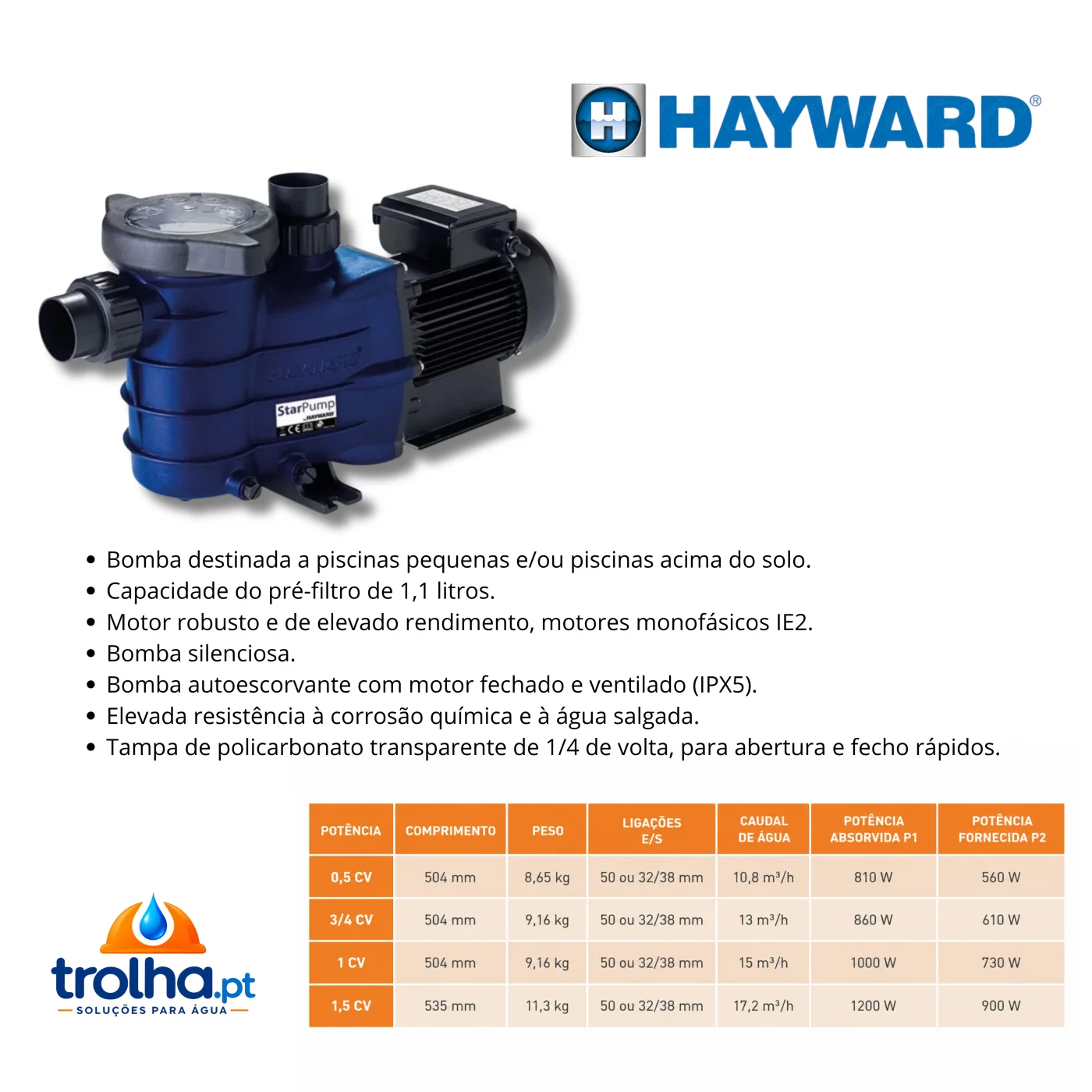 PACK CASA DAS MAQUINAS STANDARD - ATÉ 80M3