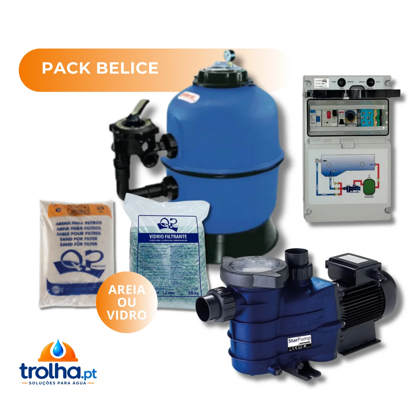 PACK CASA DAS MAQUINAS STANDARD - ATÉ 90M3
