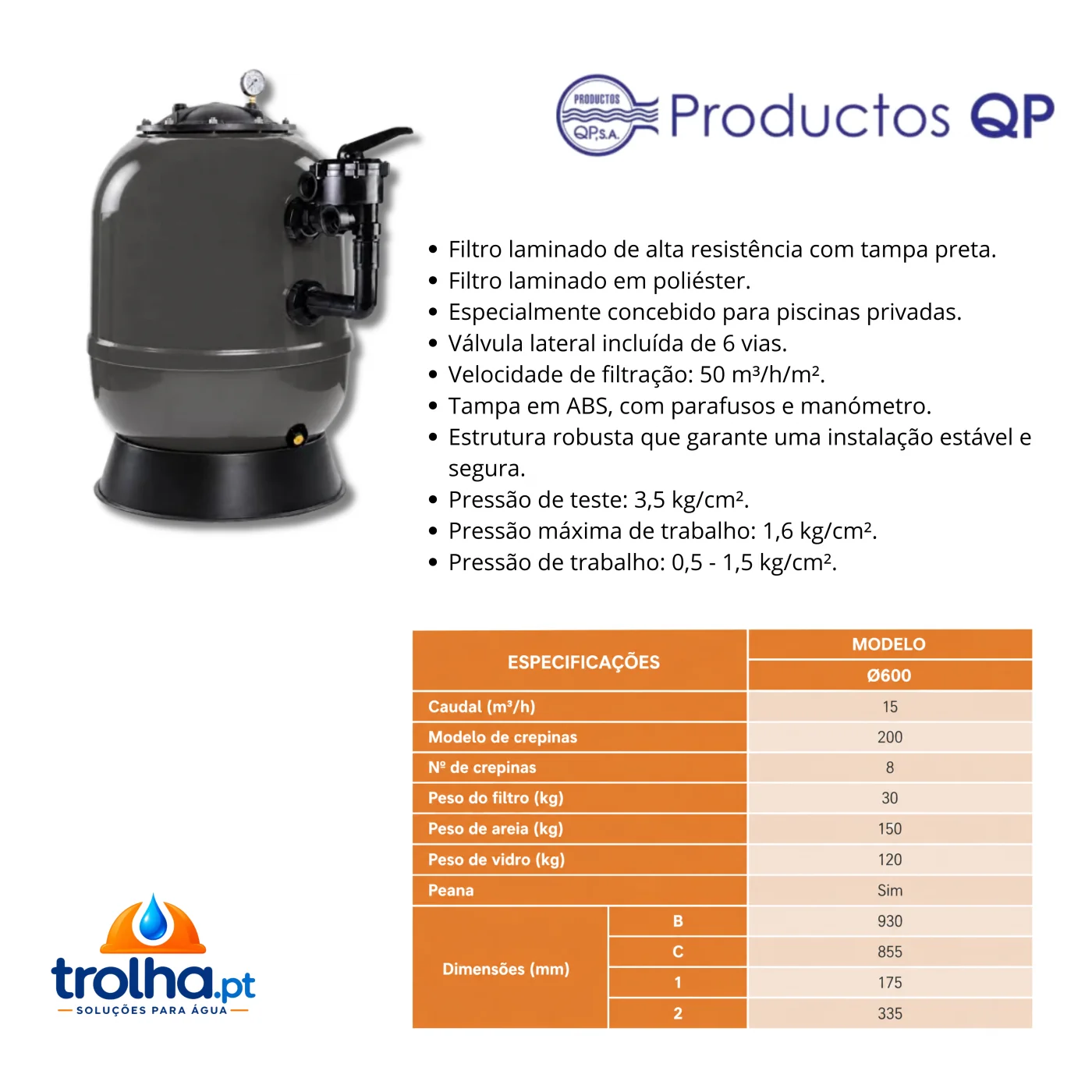 PACK CASA DAS MAQUINAS PREMIUM - ATÉ 60M3