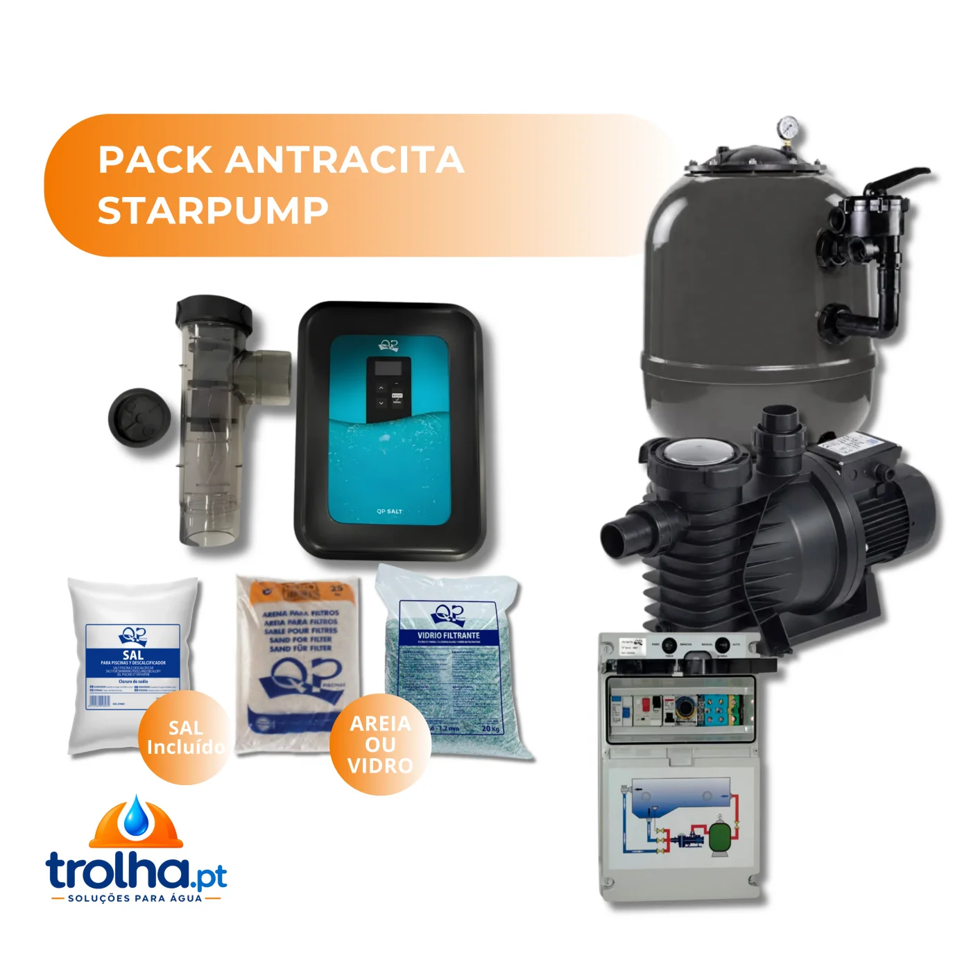 PACK CASA DAS MAQUINAS PREMIUM - ATÉ 60M3