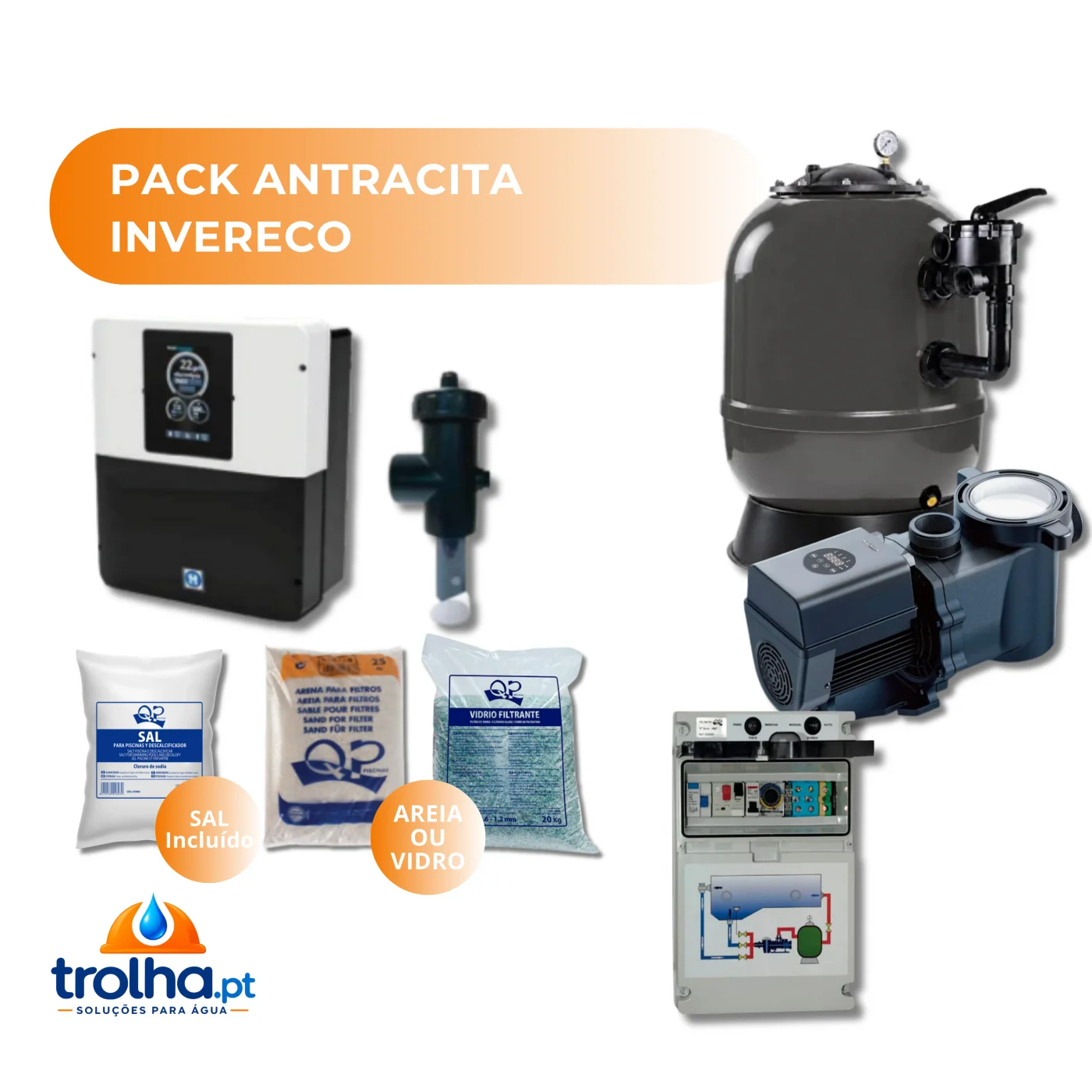 PACK CASA DAS MAQUINAS PREMIUM - ATÉ 90M3