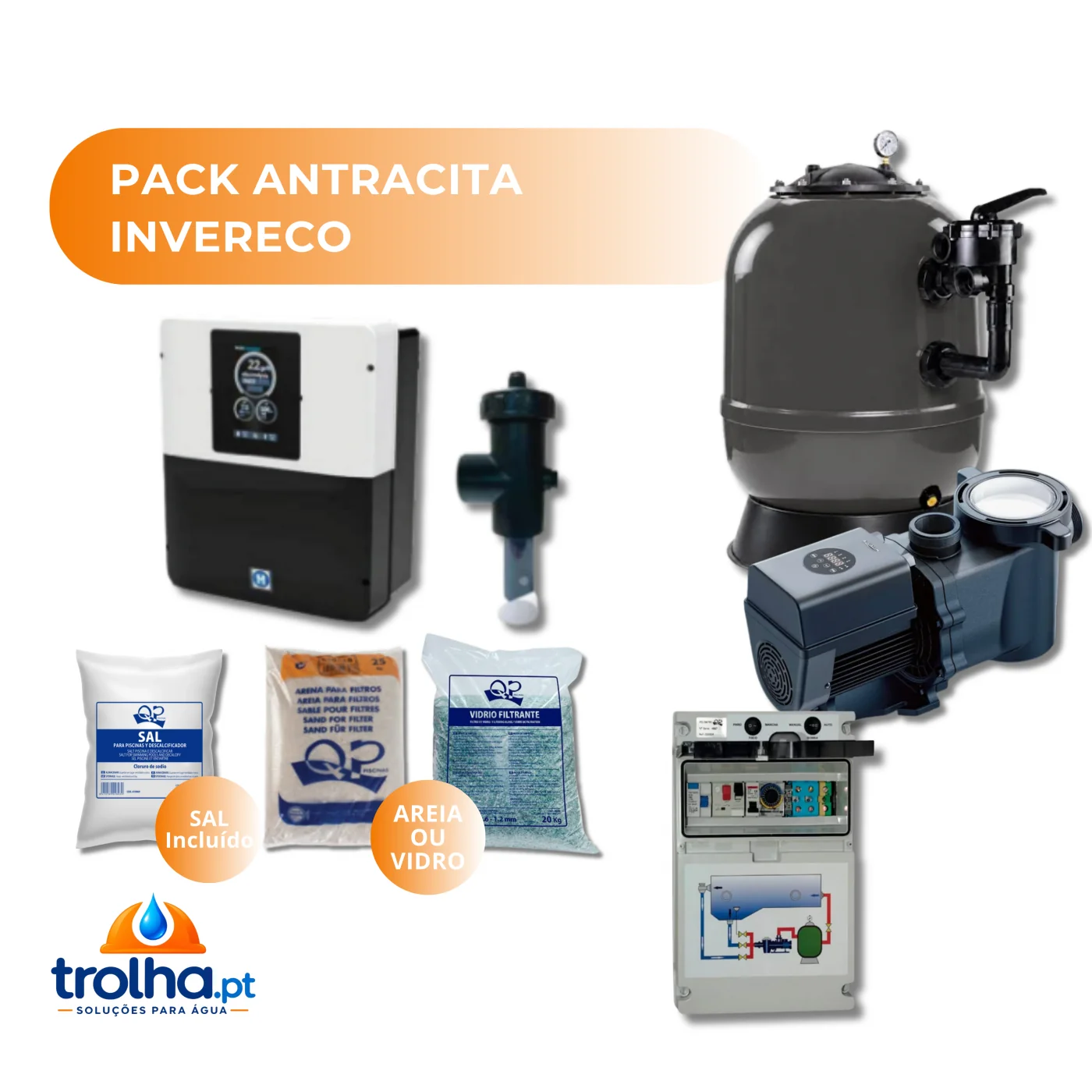 PACK CASA DAS MAQUINAS DELUXE - ATÉ 90M3