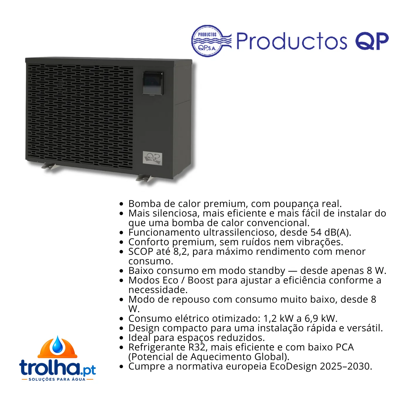 BOMBA DE CALOR SILENT HEAT QP