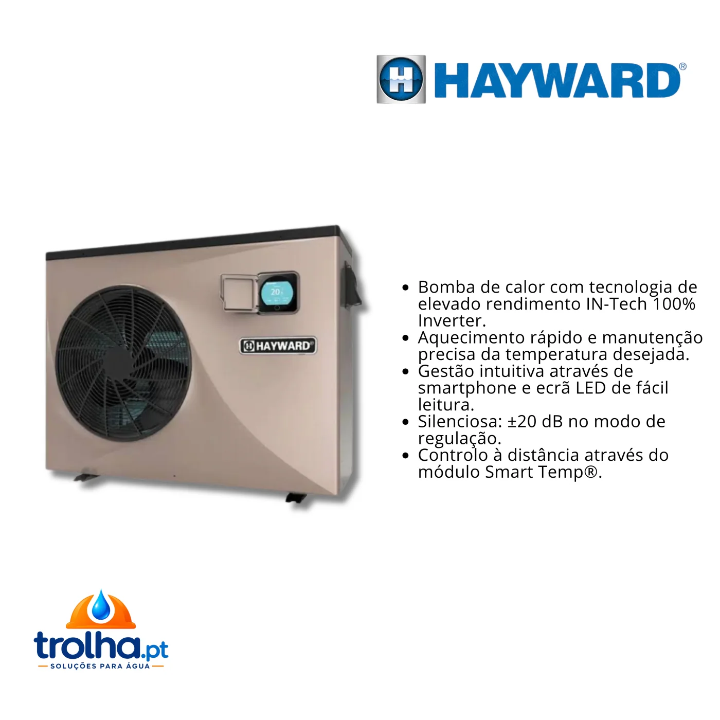 BOMBA DE CALOR HAYWARD EASY TEMP