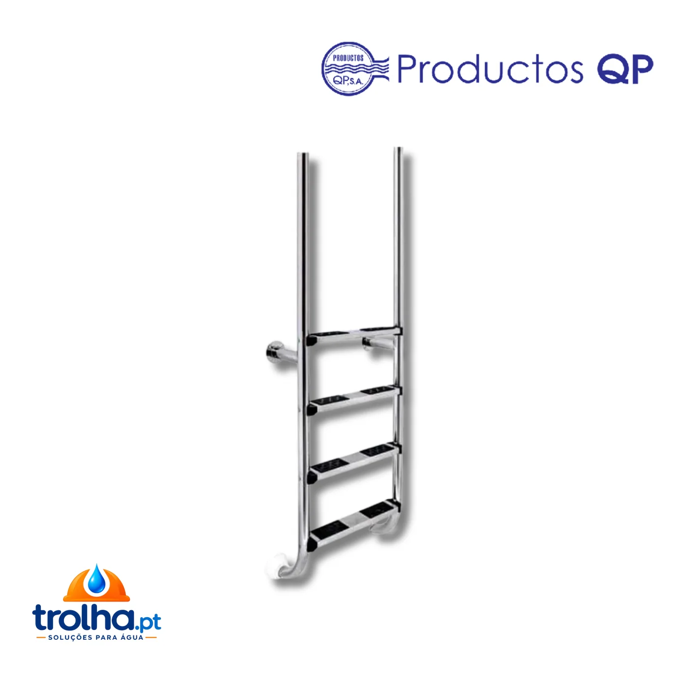 ESCADA DE PISCINA SKY QP AÇO INOXIDÁVEL AISI316