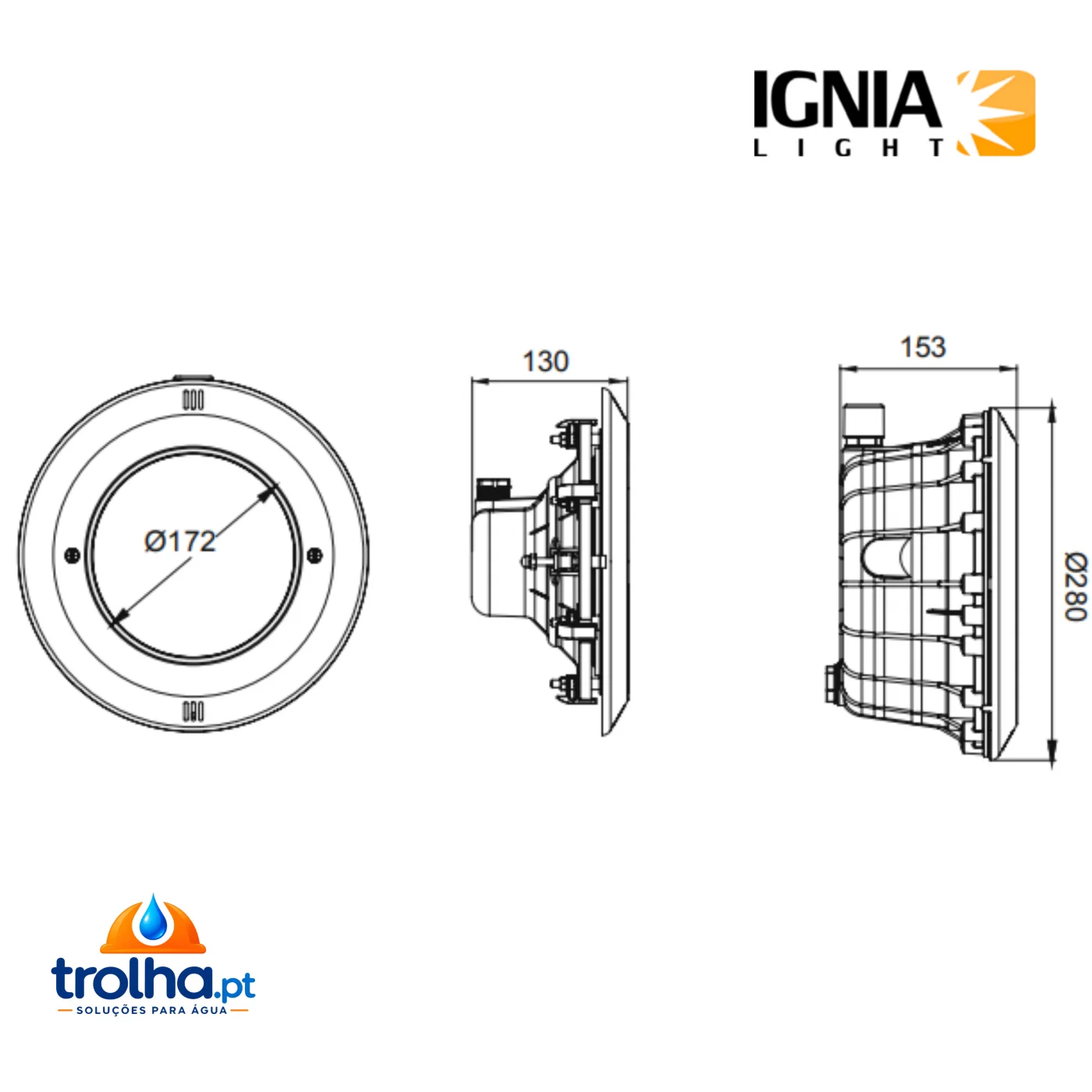 PROJETOR COMPLETO LINER IGNIA LIGHT