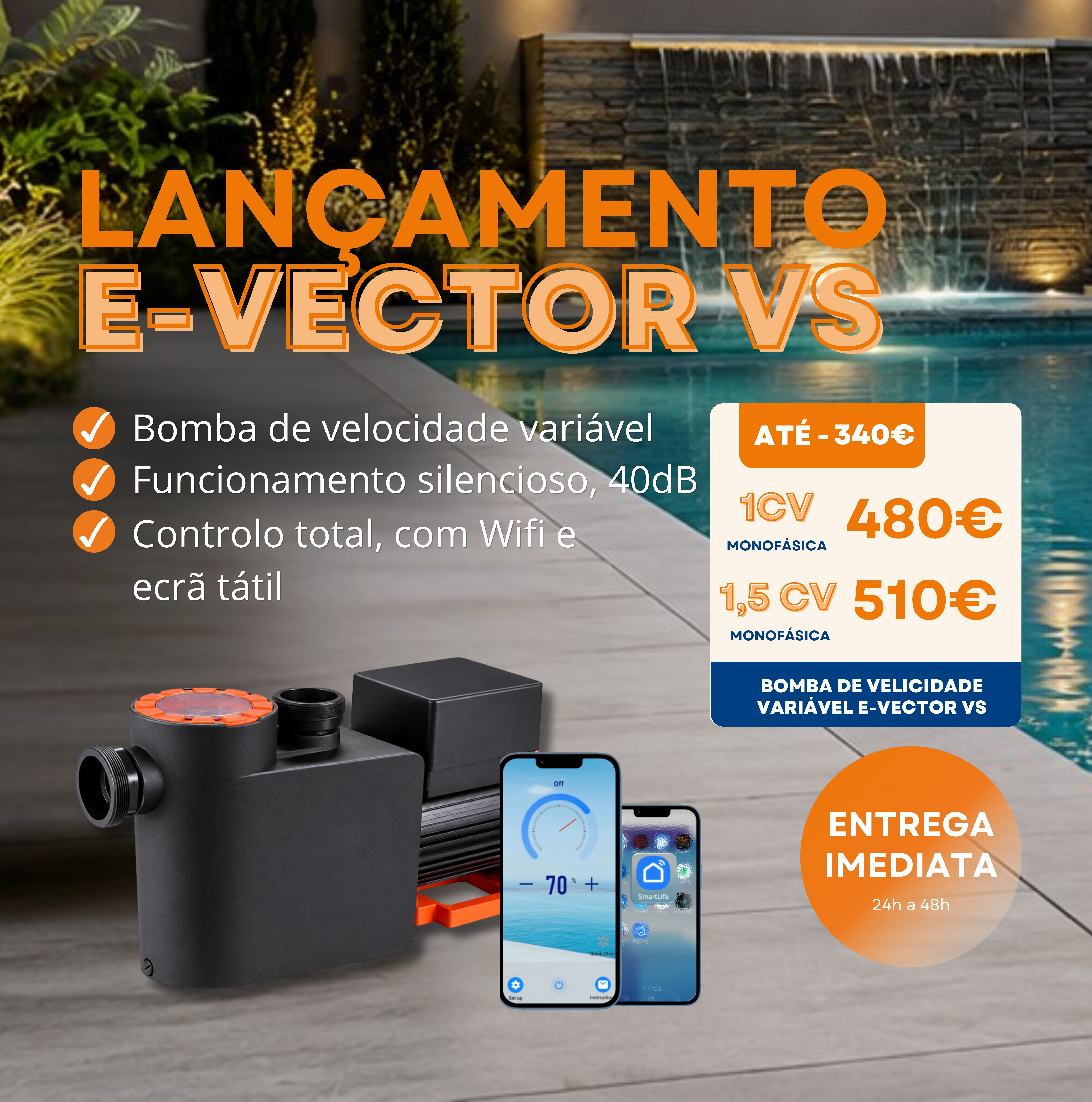 LANÇAMENTO VECTOR VS