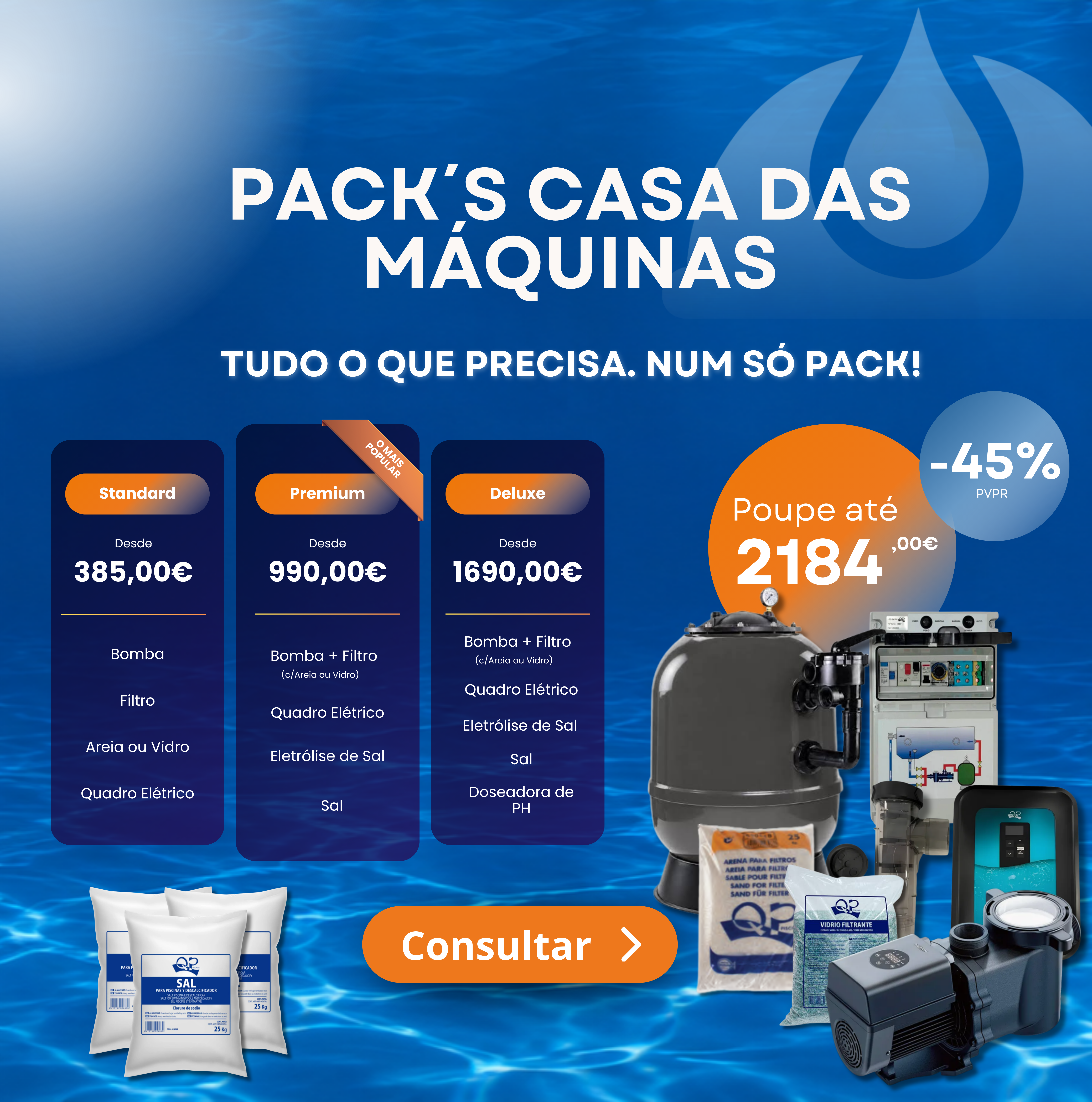 PACK CASA DAS MÁQUINAS